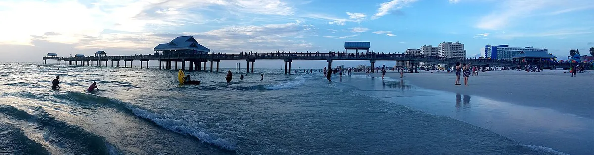 White sand and emerald water at a Gulf Coast beach — 2