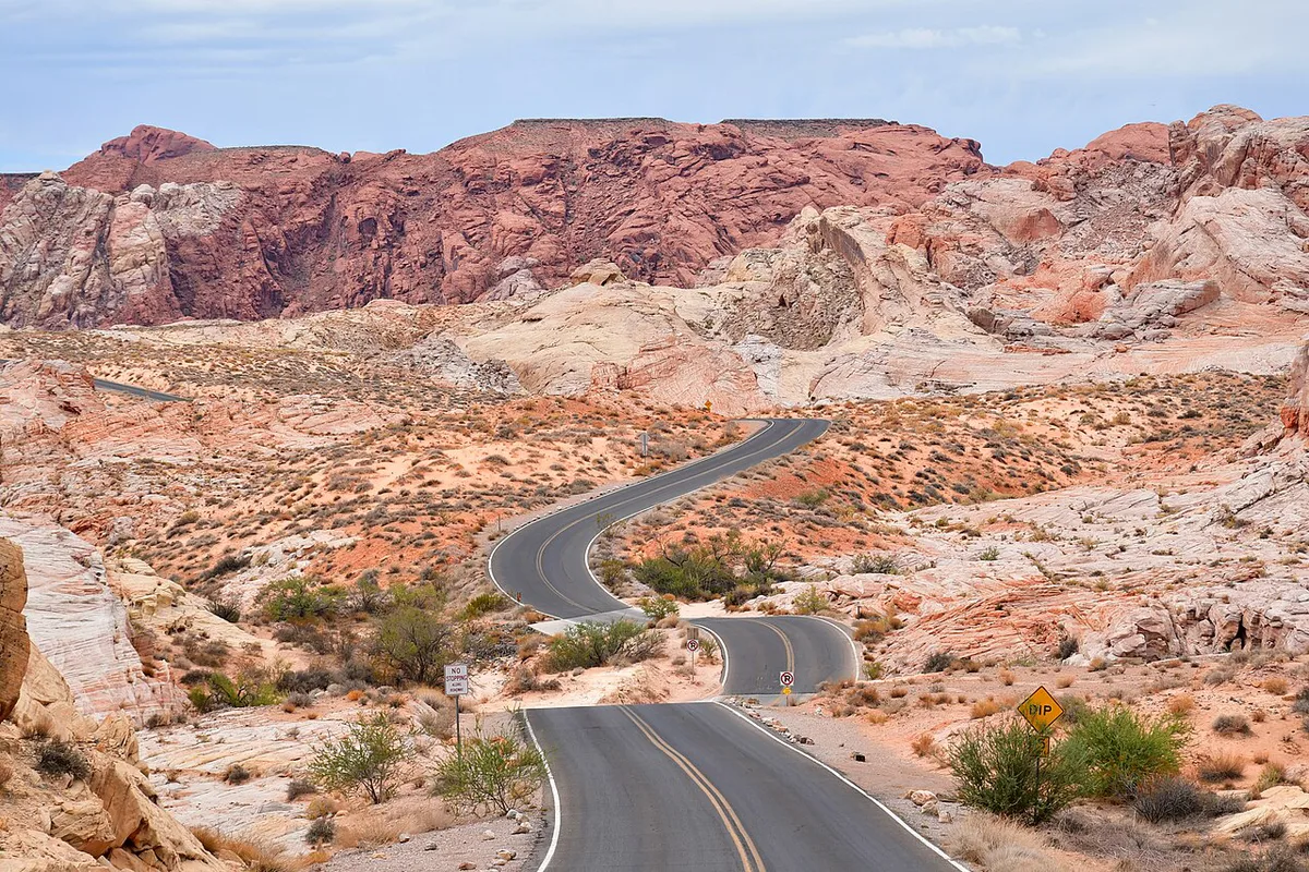 Road in Valley of Fire — 1