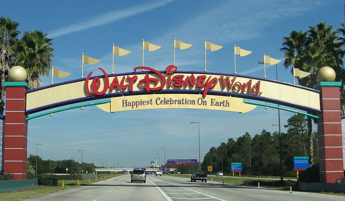 Disney World - Entrance sign - by inkiboo — 1