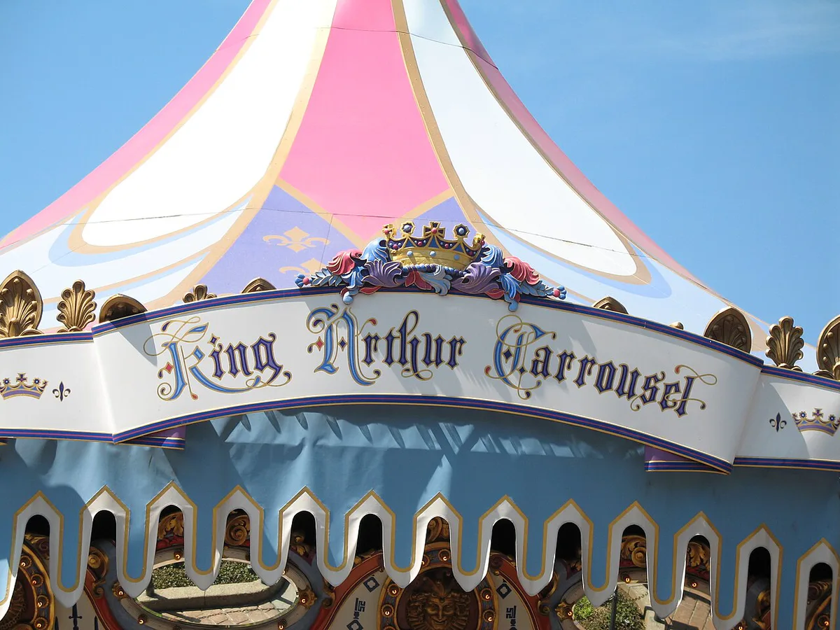 King Arthur Carrousel in Fantasyland at Disneyland — 2