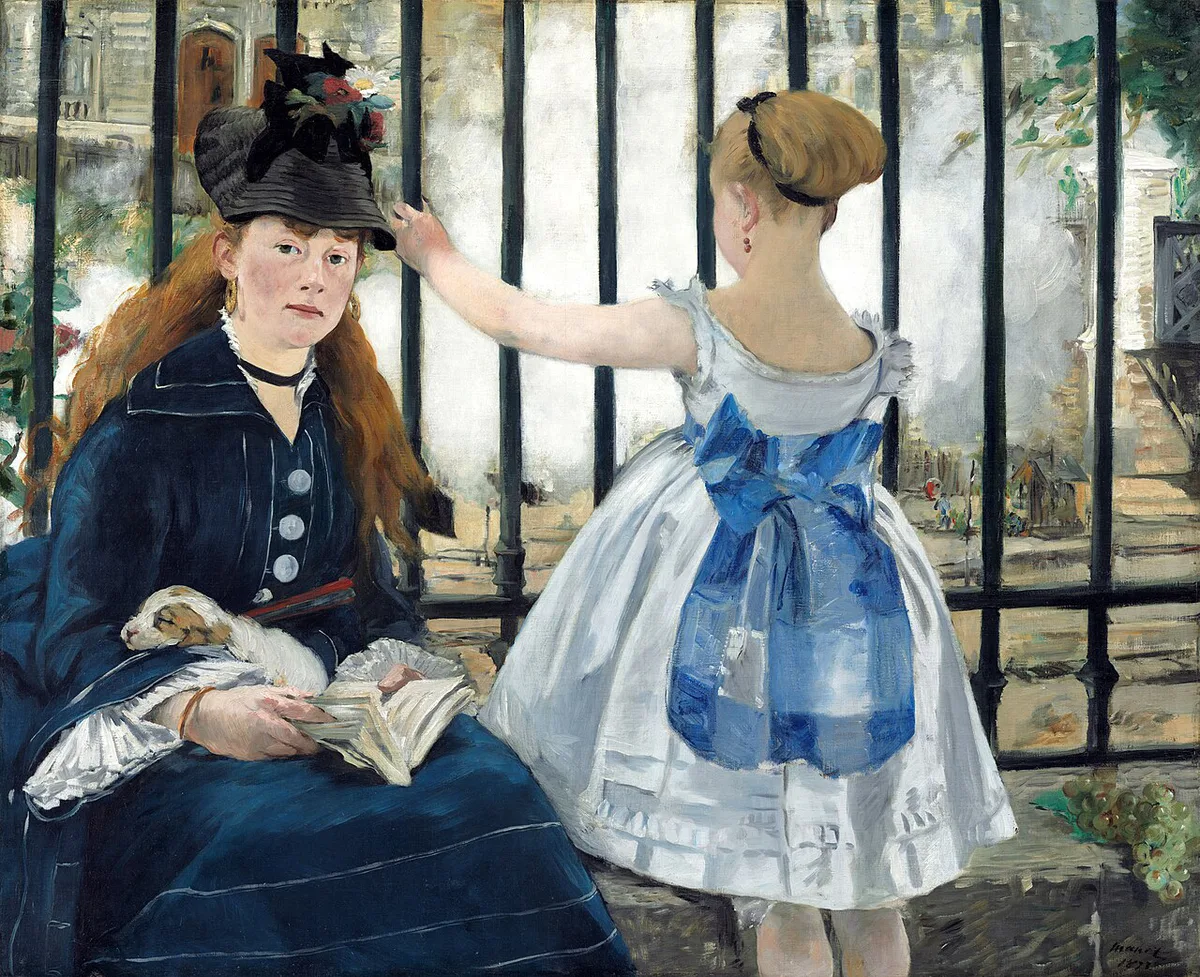 Edouard Manet - Le Chemin de fer - Google Art Project — 1