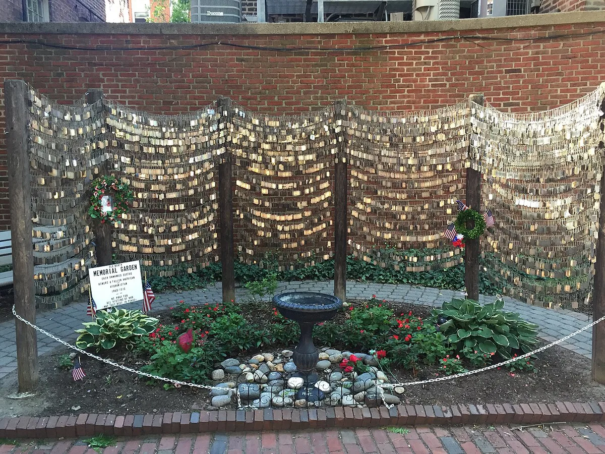 Old North Church Dog Tag Memorial — 2