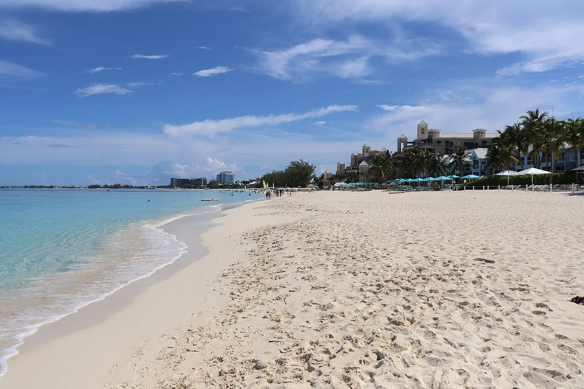 Seven Mile Beach Facing North — 2