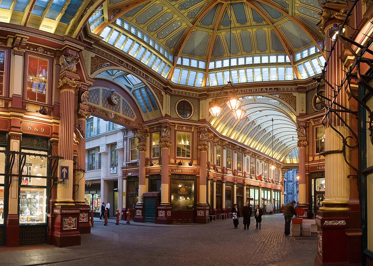 Leadenhall Market In London - Feb 2006 — 2