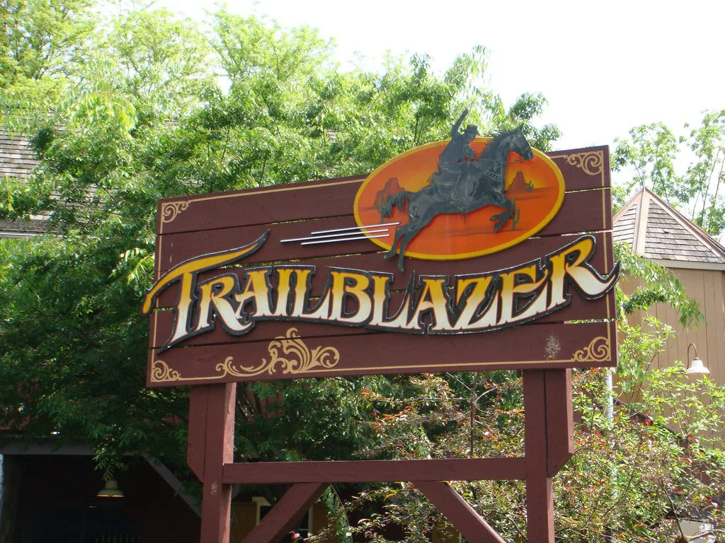 Trailblazer sign — 2