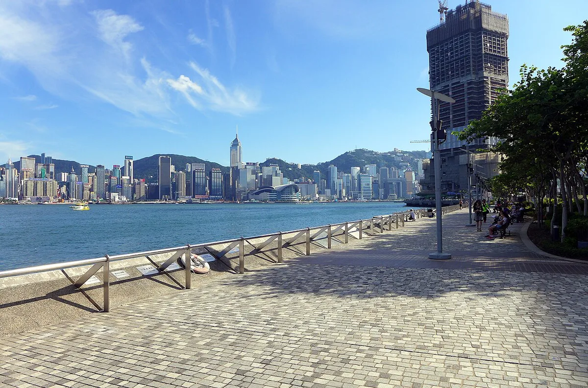 Egg-shaped dome of the Hong Kong Space Museum on the Tsim Sha Tsui waterfront — 2