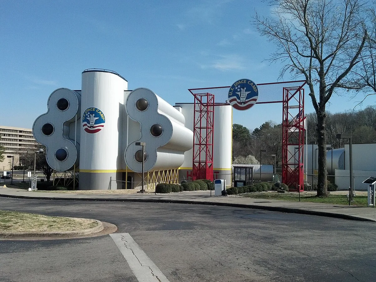 Saturn V rocket on display at the US Space and Rocket Center, Huntsville — 2