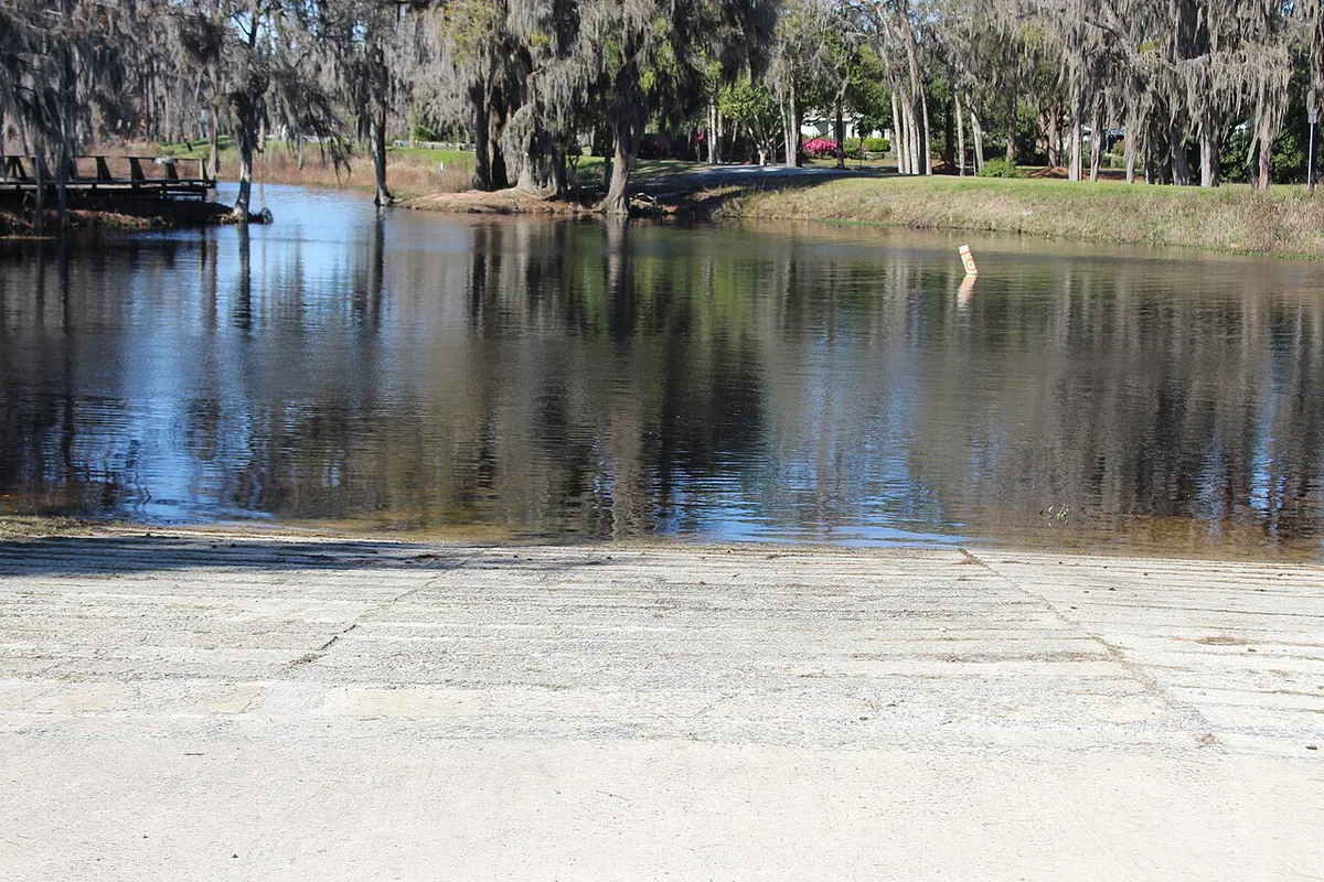 Banks Lake boat ramp — 2