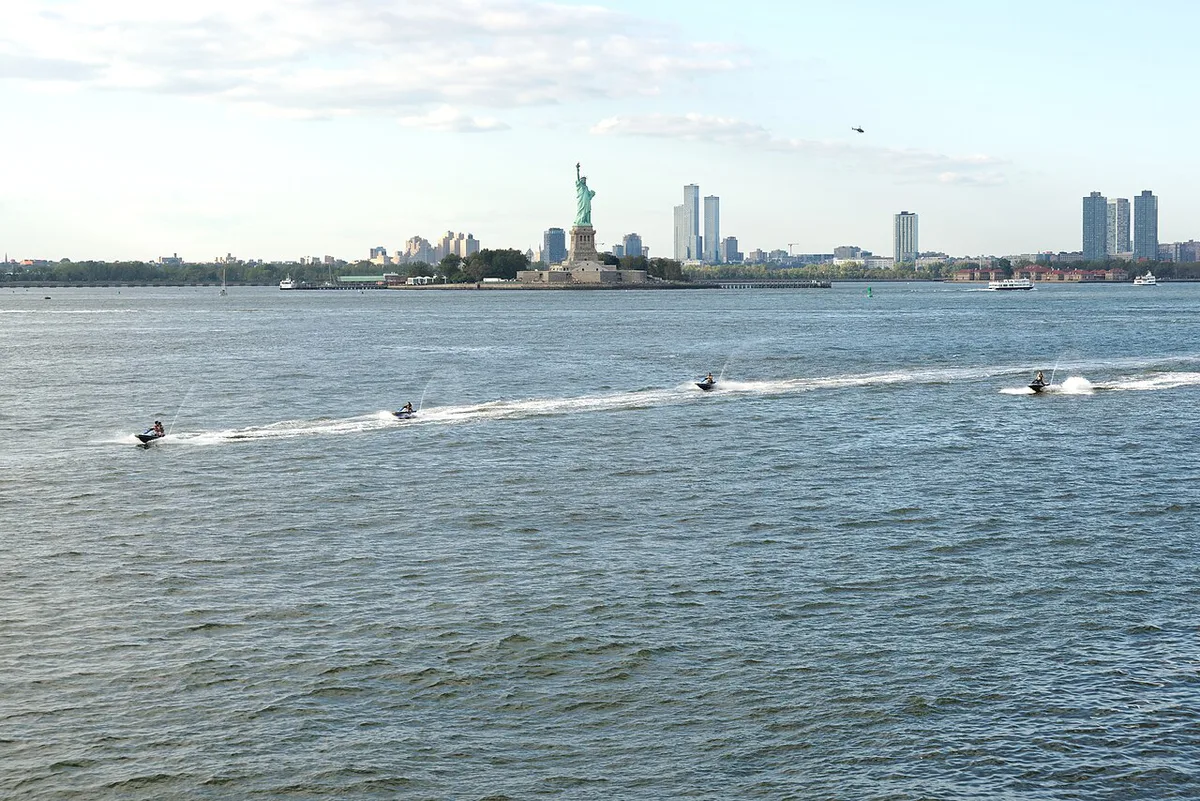 View of Liberty Island from Staten Island Ferry NYC 20231002 1645 1793 — 2