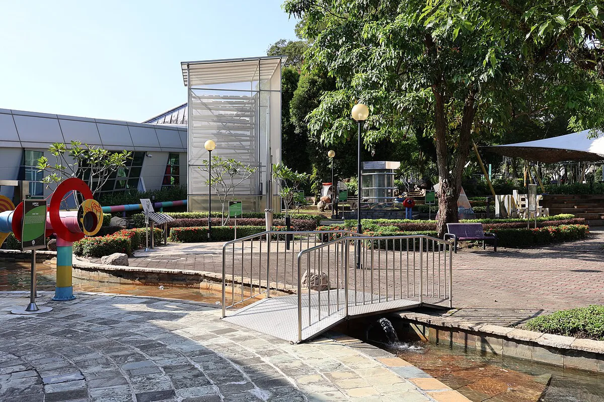 Children exploring hands-on exhibits at Science Centre Singapore — 1