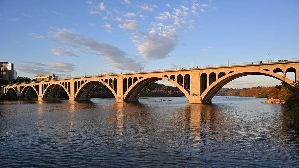 Key Bridge Georgetown waterfront Washington DC 2023-10-28 07-53-55 — 2